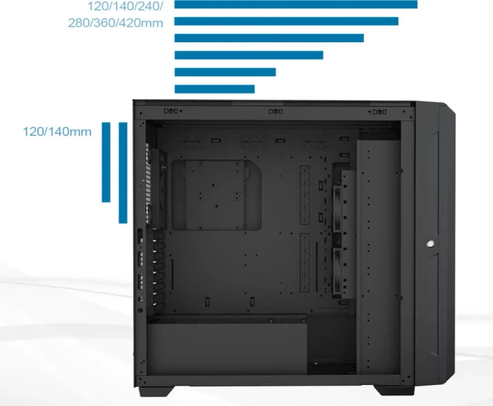 SilverStone Case Storage CS383, schwarz