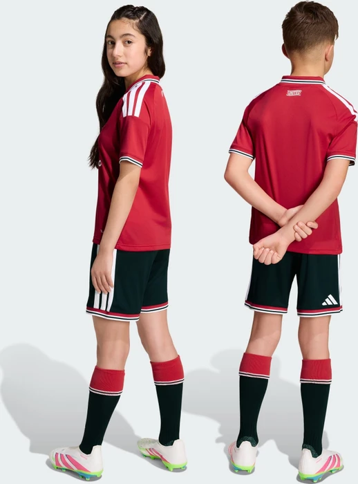 adidas Manchester United 2026/2027 Heimshorts schwarz (Junior)