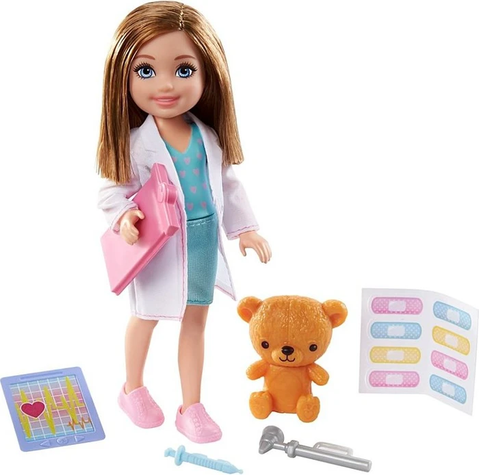 Mattel Barbie - Chelsea Karrierepuppe Ärztin Spielset