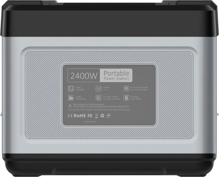 Blaupunkt JuiceBox 2000 Solargenerator grau, 2048Wh