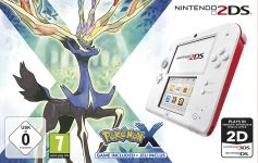 Nintendo 2DS Pokémon X Bundle weiß/rot