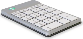 R-Go Numpad Break Wireless, weiß/silber, Bluetooth