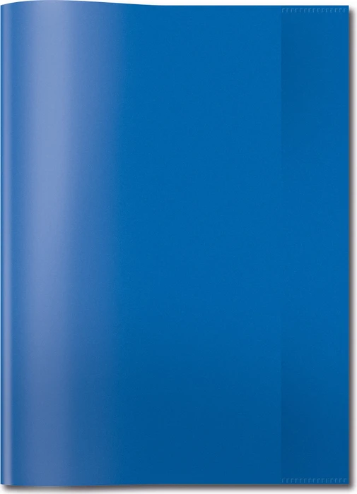 Herma Heftschoner Kunststoff, A4, dunkelblau/transparent (7493)