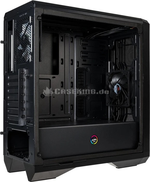 BitFenix Enso Mesh RGB, schwarz, Glasfenster