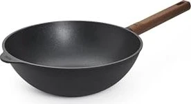 Woll Eco Logic QXR Gusswok mit Holzgriff 28cm