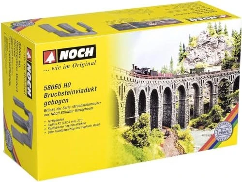 Noch Bruchstein-Viadukt, gebogen