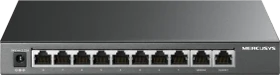 Mercusys Desktop Gigabit Switch, 8x RJ-45, 2x SFP, 111W PoE+ (MS110GMP)