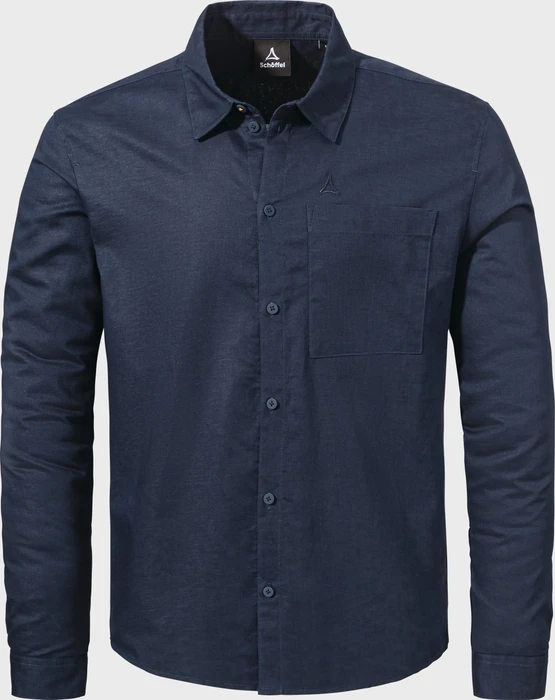 Schöffel Chanduy Hemd langarm navy blazer (Herren)