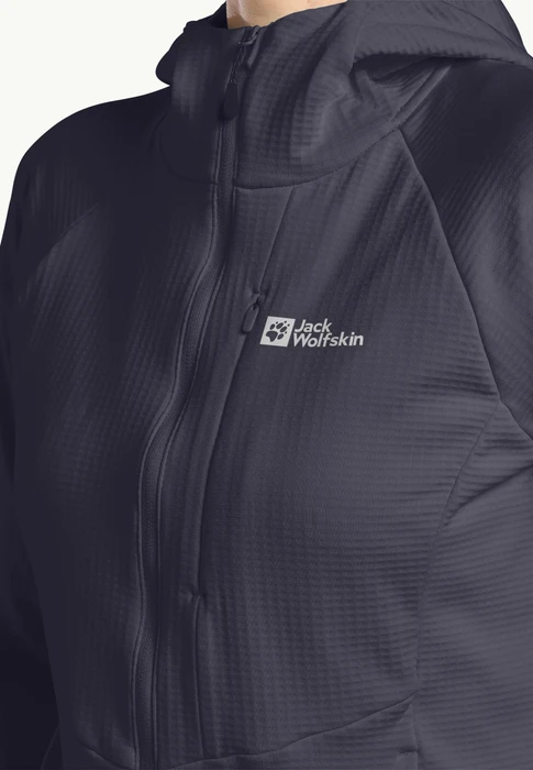 Jack Wolfskin Kolbenberg Hooded FZ Jacke graphite (Damen)