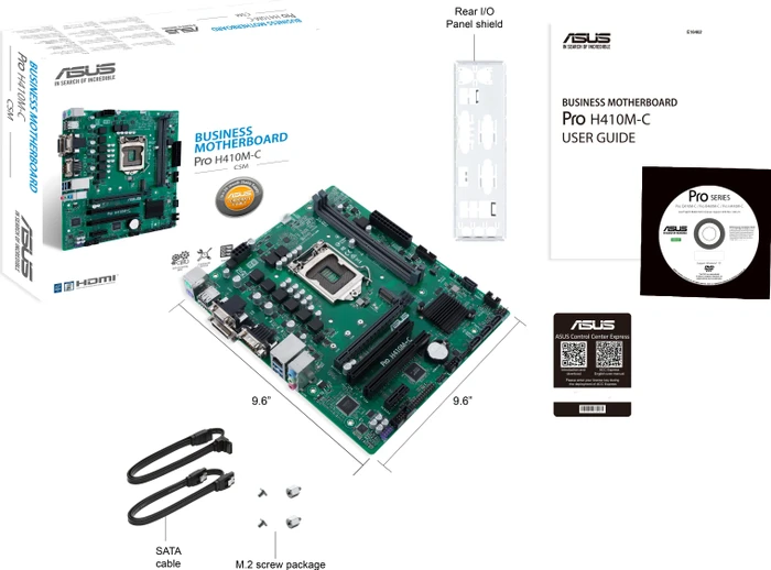 ASUS Pro H410M-C/CSM (Intel 1200)