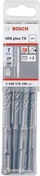 Bosch Professional SDS-plus-7X Hammerbohrer, 7x100x165mm, 10 Stück
