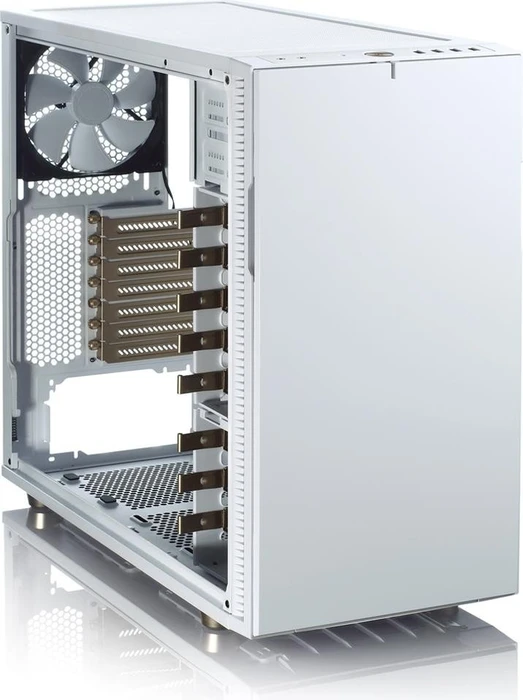 Fractal Design Define R5 White & Gold Limited Edition, Acrylfenster, schallgedämmt