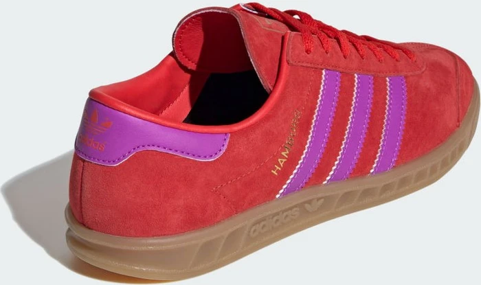 adidas Hamburg red/purple burst/gum