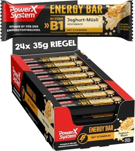 Power System Energy Bar Joghurt Müsli 840g (24x 35g)