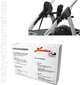 Hartan Autositzadapter Klick-System für Hartan und Maxi-Cosi Modelle