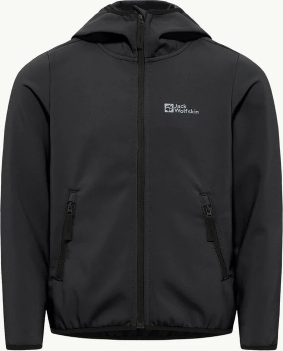 Jack Wolfskin Fourwinds Funktionsjacke granite black (Junior)