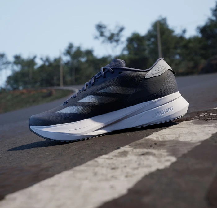 adidas Adizero SL2 dark blue/silver metallic/halo silver (Herren)