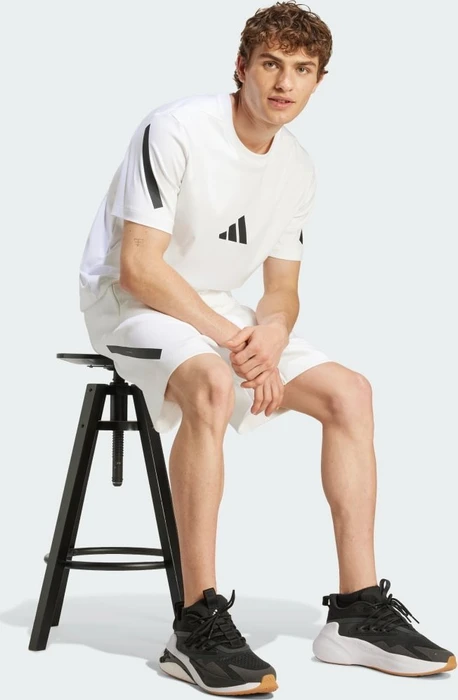 adidas Z.N.E. Trainingshose kurz weiß (Herren)