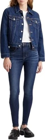 Levi's 720 High Rise Super Skinny Jeans dark indigo worn in (Damen)