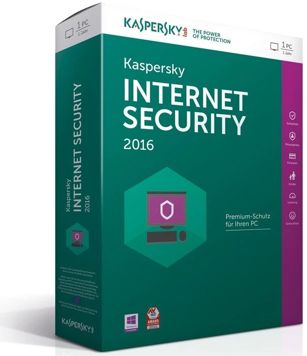 Kaspersky Lab Internet Security 2016, 5 User (deutsch) (PC)