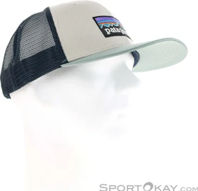 Patagonia P-6 Logo Trucker Kappe pumice stone