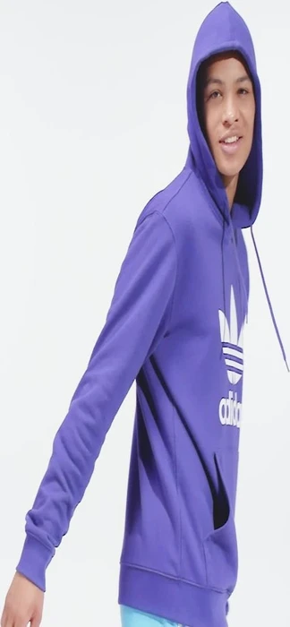 adidas Adicolor Classics Trefoil Hoodie energy ink (Herren)