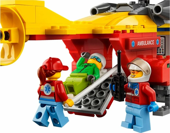 LEGO City Starke Fahrzeuge - Rettungshubschrauber