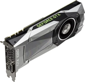 Dell GeForce GTX 1080, 8GB GDDR5X, DVI, HDMI, 3x DP (490-BDLM)