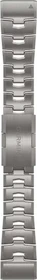 Garmin Ersatzarmband QuickFit 26 Titan silber