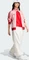 adidas Adicolor 3-Streifen Pinstripe T-Shirt kurzarm better scarlet (Damen) Vorschaubild