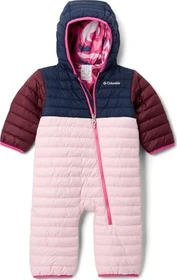 Columbia Powder Lite II Reversible Bunting Skianzug satin pink/coll navy/rich wine (Junior)