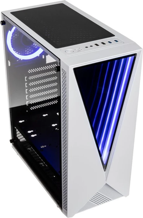 Kolink Void RGB, weiß, Glasfenster