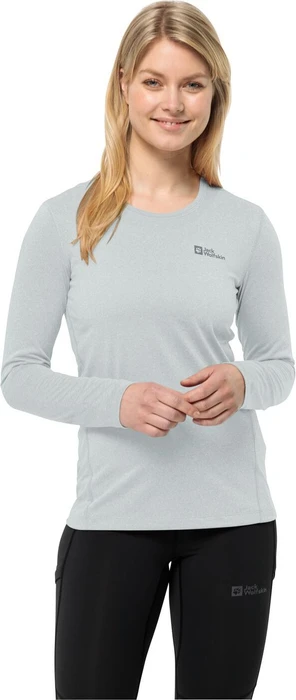 Jack Wolfskin Sky Thermal Funktionsshirt langarm cool grey (Damen)