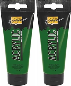 Kreul Solo Goya Acrylic Acrylfarbe, laubgrün, 100ml