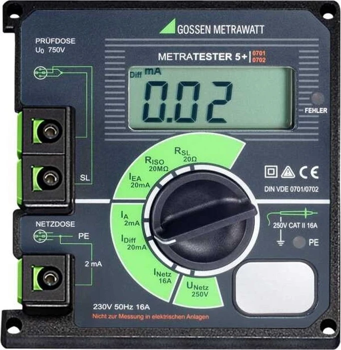 Gossen Metrawatt Metratester 5+ Einbau-Gerätetester
