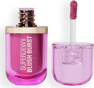 Revolution Beauty Superdewy Liquid Blush Burst bubblegum burst pink, 4.2ml