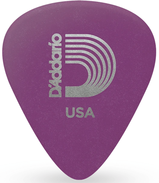 D'Addario Duralin Standard Pick, Heavy Gauge (1.2mm), 100-Pack