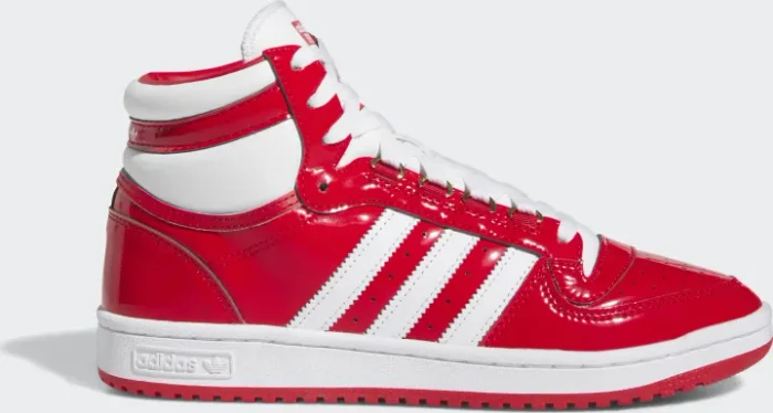 adidas Top Ten RB better scarlet/cloud white/gold metallic