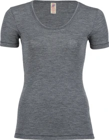 Icebreaker Siren Sweetheart Funktionsshirt kurzarm metro heather (Damen)