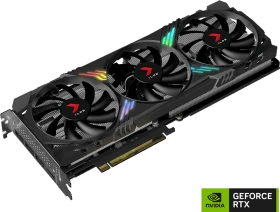 PNY GeForce RTX 4070 SUPER XLR8 Gaming Verto Epic-X RGB Overclocked Triple Fan, 12GB GDDR6X, HDMI, 3x DP