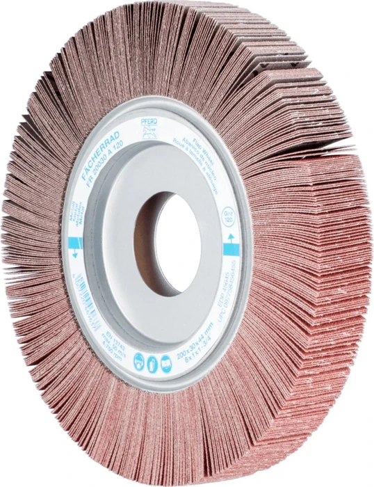 Pferd FR 20030/44.0 A 120 Lamellenschleifwalze K120, 200x30mm, 2 Stück