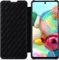 Stilgut Book Type Leather Case Nappa für Samsung Galaxy A71 schwarz Vorschaubild