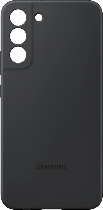 Samsung Silicone Cover für Galaxy S22+ schwarz
