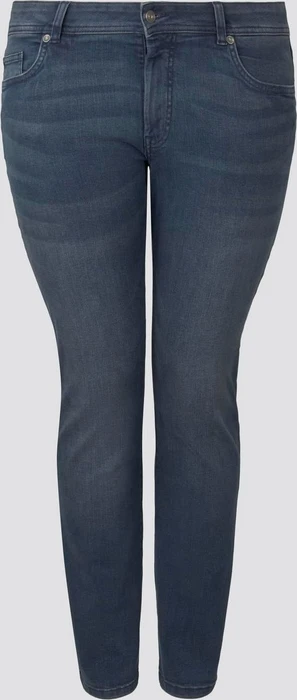 Tom Tailor Plus Slim Jeans Jeans used dark stone blue denim (Damen)