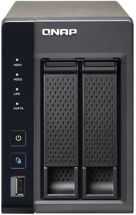 QNAP Turbo Station TS-269L 3TB, 1GB RAM, 2x RJ-45 1000Base-T, 2x USB-A 3.0
