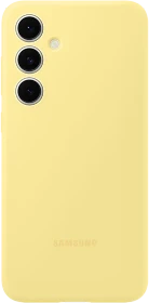 Samsung Silicone Case für Galaxy S24 FE gelb