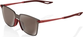 100% Legere Square soft tact crimson/hiper silver mirror lens
