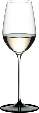 Riedel Fatto A Mano Black Tie Riesling Weißweinglas