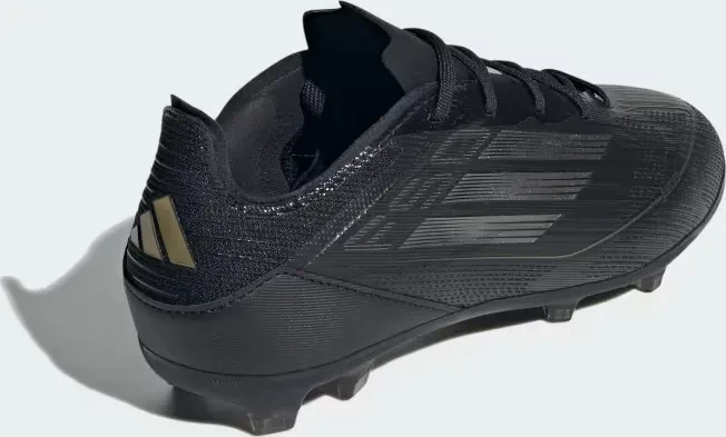 adidas F50 Pro FG core black/iron metallic/gold metallic (Junior)