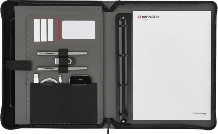 Wenger Venture Schreibmappe 10" schwarz
